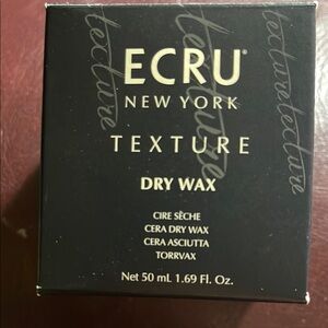 ECRU New York Texture Dry Wax in Black